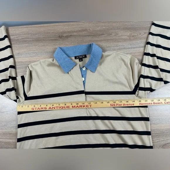 J. Crew rugby polo striped shirt - Picture 6 of 8